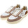 Chaussures Homme Baskets mode Moa Master Of Arts Baskets basses homme  blanches et beiges Blanc