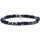 Montres & Bijoux Bracelets Sixtystones Bracelet Boules Oeil de Tigre Rouge-Large-20cm Multicolore