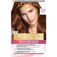 Beauté Femme Colorations L'oréal L'Oréal - Excellence Crème Colorante triple soin - 5.32 ... Marron