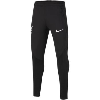Vêtements Garçon nike air force one premium world cup Nike Lfc y nk df strk pant kpz Noir