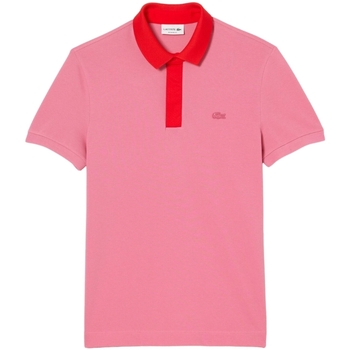 Vêtements Homme T-shirts & Polos Lacoste Polo homme  ref 59963 9HY Rose Rouge Rose