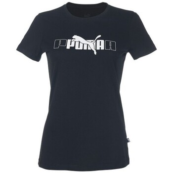 Vêtements Femme T-shirts & Polos Puma W ESS+LLAB TEE - Noir - L Noir