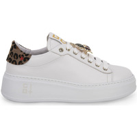 Chaussures Femme Baskets mode Gio + GIO COMBI BIANCO LEOPARD Blanc