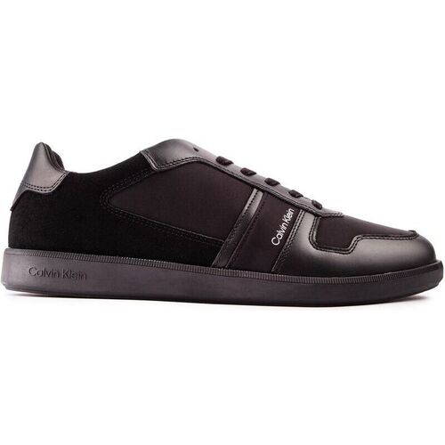 Chaussures Homme Baskets mode Calvin Klein logga JEANS Low Petite Long Sleeve Spot Smock Midi Dress Noir