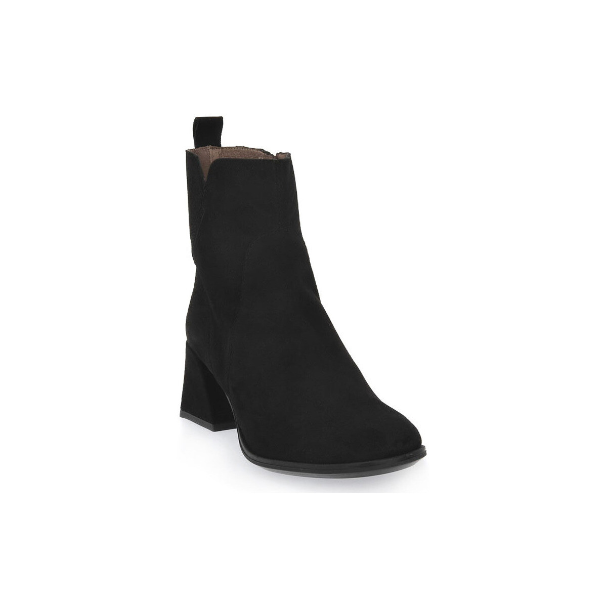 Chaussures Femme Low grain boots Wonders NERO HAAGEN Noir