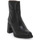 Chaussures Femme Low boots Wonders NERO LUNES Noir