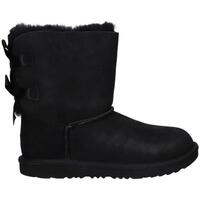 Chaussures Fille Bottes UGG 1017394K BAILEY BOW II Noir