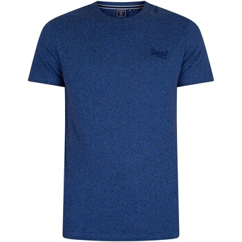 Vêtements Homme clothing women lighters s cups Superdry T-shirt à logo brodé Vintage Bleu