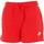 Vêtements Femme Shorts / Bermudas Nike W nsw club flc mr short Rouge