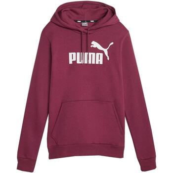 Vêtements Femme Sweats Puma W ess logo hdy fl Bordeaux