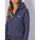Vêtements Femme Sweats Superdry Essential logo zip MLB hoodie blue navy Bleu