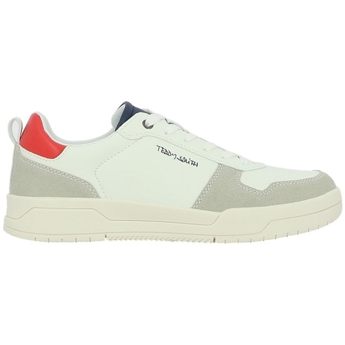 Chaussures Homme Baskets mode Teddy Smith 71643 Blanc