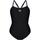 Vêtements Femme Maillots de bain 1 pièce Arena Women s  solid swimsuit lightdrop back b Noir