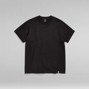 Vêtements Homme T-shirts & Polos G-Star Raw D23471 C784 ESSENTIAL LOOSE-6484 BLACK Noir