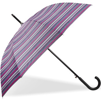 Accessoires textile Femme Parapluies Isotoner Parapluie canne poignée gomme Rayures Canard