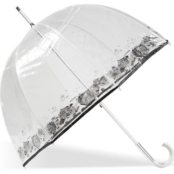 Isotoner Parapluie cloche transparent Pvc/amsterdam