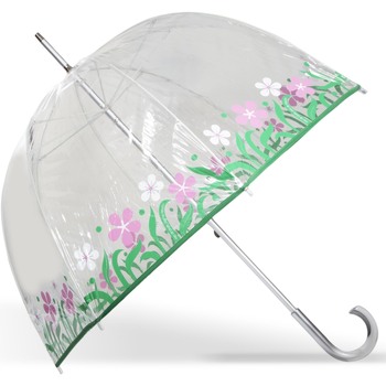 Accessoires textile Femme Parapluies Isotoner Parapluie cloche transparent Blanc