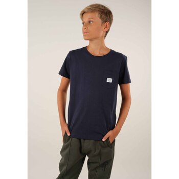 Vêtements Garçon T-shirts Motif & Polos Deeluxe T-Shirt BASITO Bleu