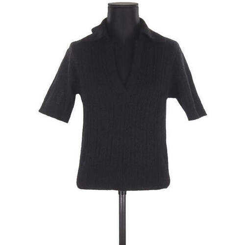 Vêtements Femme Sweats Officine Générale Pull-over en laine Noir