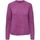 Vêtements Femme Pulls Pieces 17126277 JUNIANA NECK-RADIANT ORCHILD Violet