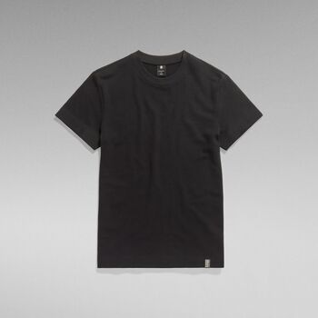 Vêtements Homme T-shirts & Polos G-Star Raw D23690 B287 ESSENTIAL PIQUET-6484 BLACK Noir