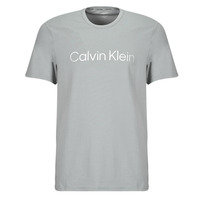 Vêtements Homme T-shirts manches courtes Ath Calvin Klein Jeans S/S CREW NECK Gris