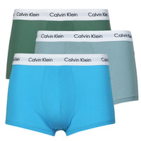 Sous-vêtements Homme Boxers Calvin Klein premiere JEANS LOW RISE TRUNK X3 Bleu / Gris / Bleu