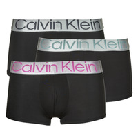 Sous-vêtements Homme Boxers Calvin argento Klein Jeans LOW RISE TRUNK X3 Noir / Noir / Noir