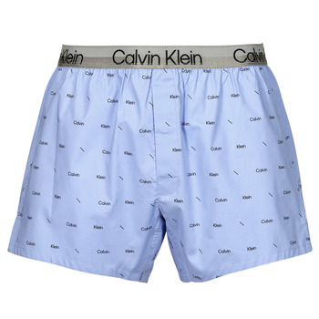Sous-vêtements Homme Caleçons Calvin Briefs Klein Jeans BOXER SLIM Bleu