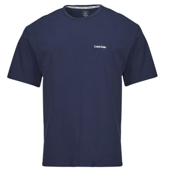Vêtements Homme T-shirts manches courtes Calvin Klein Jeans S/S CREW NECK Marine