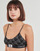 Sous-vêtements Femme Brassières Calvin K60K609840 Klein Black Lounge Long Sleeve T-Shirt UNLINED BRALETTE Noir