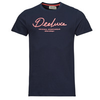 Vêtements Homme T-shirts manches courtes Deeluxe LATTE Marine
