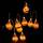 Maison & Déco Lanternes Out Of The Blue Guirlande lumineuse en forme d'ampoules 1.7 mètre Autres