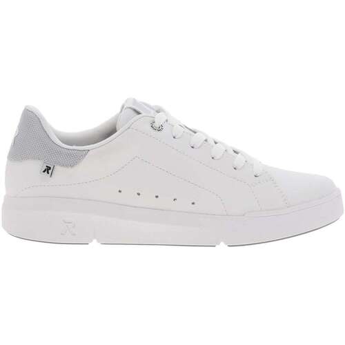 Chaussures Femme Leather mode Rieker Leather Blanc