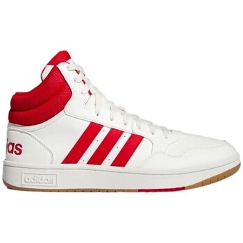 Chaussures Homme Baskets mode adidas Originals ZAPATILLAS HOMBRE  HOOPS 3.0 MID IG5569 Blanc