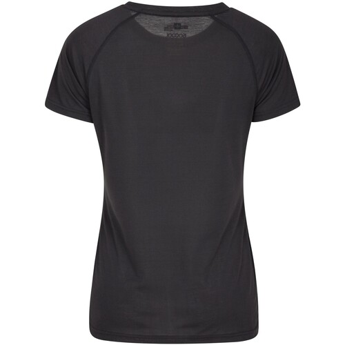 Vêtements Femme T-shirts manches longues Mountain Warehouse  Noir