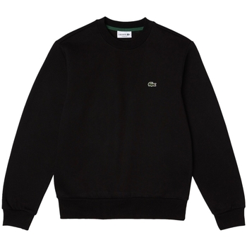 Vêtements Homme Sweats Lacoste Organic Brushed Cotton Sweatshirt - Noir Noir