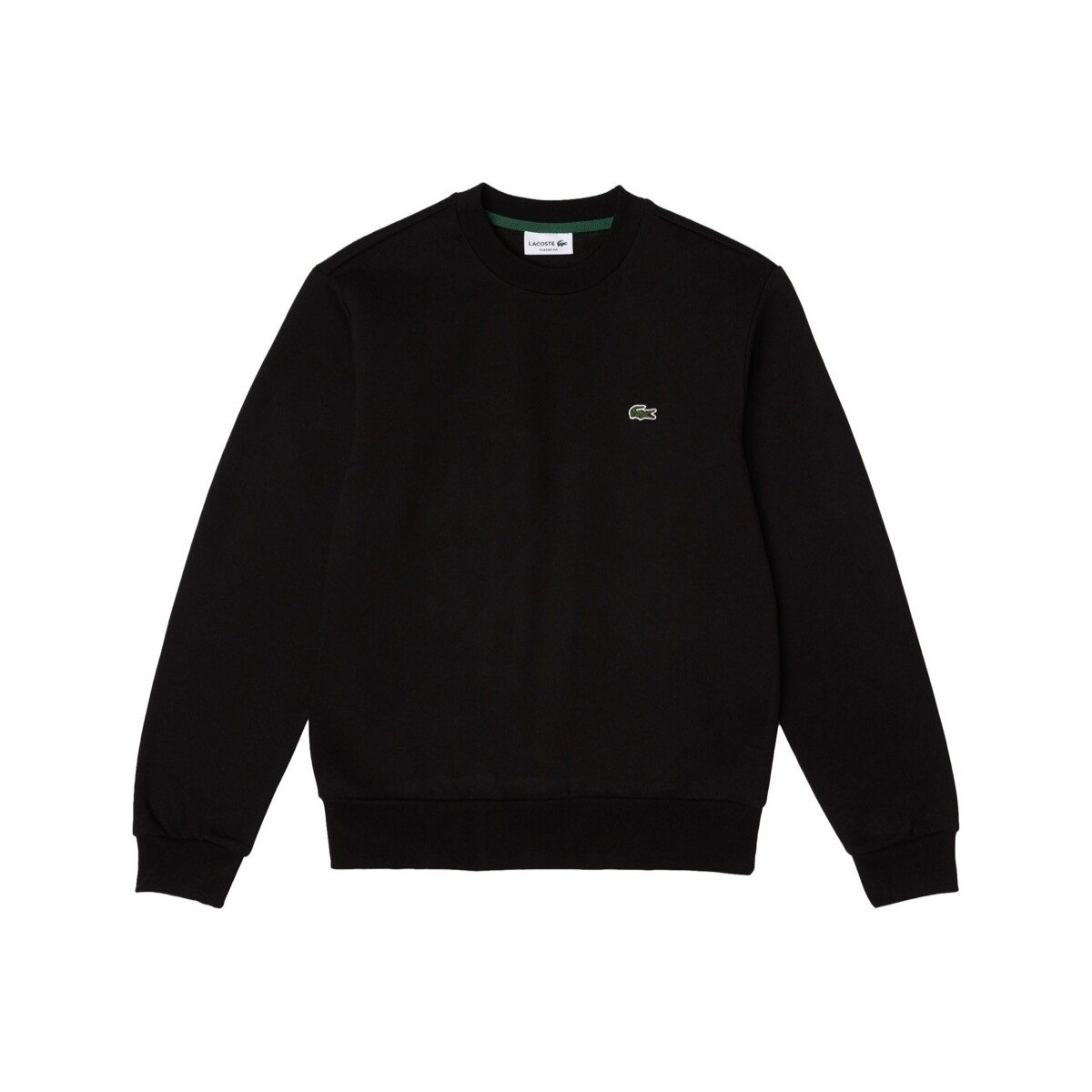 Vêtements Homme Sweats Lacoste Organic Brushed Cotton Sweatshirt - Noir Noir