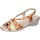 Chaussures Femme Sandales et Nu-pieds Confort EZ363 Marron