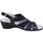 Chaussures Femme Sandales et Nu-pieds Confort EZ364 Bleu