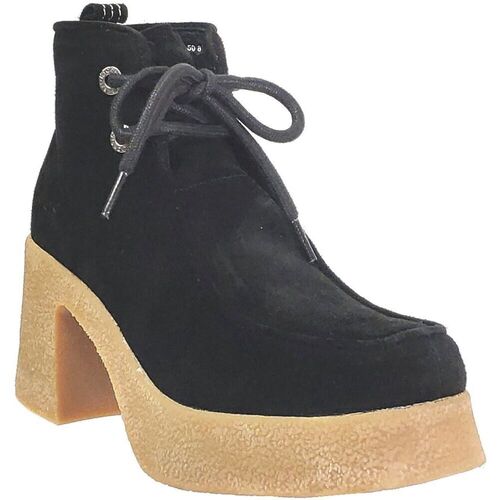 Chaussures Femme Boots Kickers Kick claire Noir