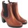 Chaussures Femme Multisport Baerchi 54052 bottine en cuir pour femme Marron