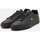 Chaussures Homme Baskets basses Lacoste Baskets  noires en cuir Noir