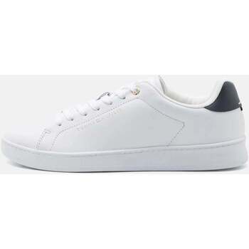 Chaussures Homme Baskets basses Tommy Hilfiger Baskets  blanches en cuir Blanc