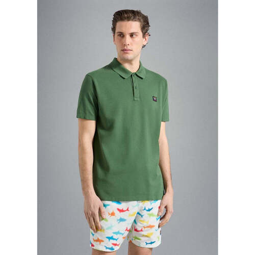 Vêtements Homme T-shirts & Polos Lyle & Scott Polo Lyle & Scott vert Vert