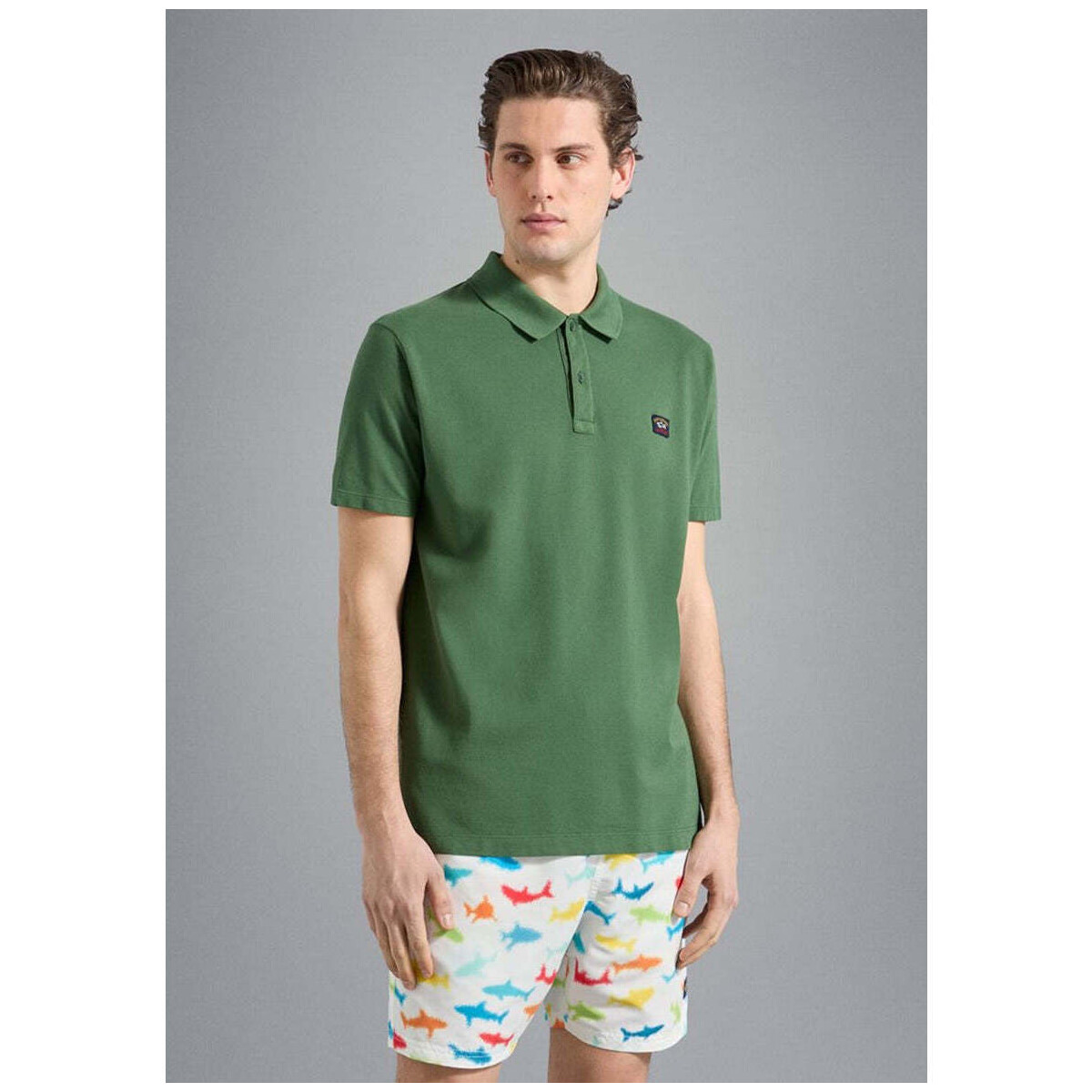 Vêtements Homme T-shirts & Polos Paul & Shark Polo Paul & Shark vert Vert