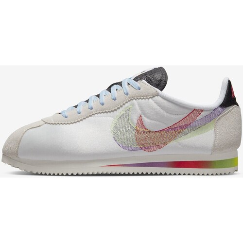Chaussures Homme Baskets mode Nike - Cortez Be True - blanche Blanc