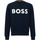 Vêtements Homme Sweats BOSS Pull Logo Marine Bleu