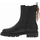 Chaussures Femme Bottines Goodstep Boots cuir zip Noir