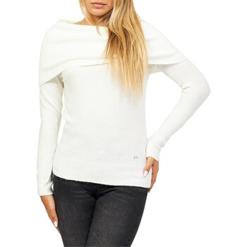 Vêtements Femme T-shirts manches longues Yes Zee M054-BT00 Blanc